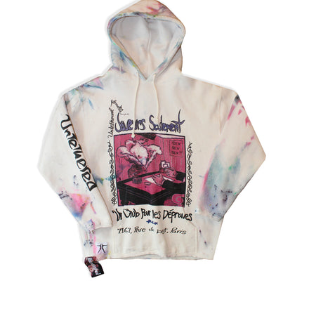 "Club For The Depraved" 1/1 Heavyweight Hoodie (Large)