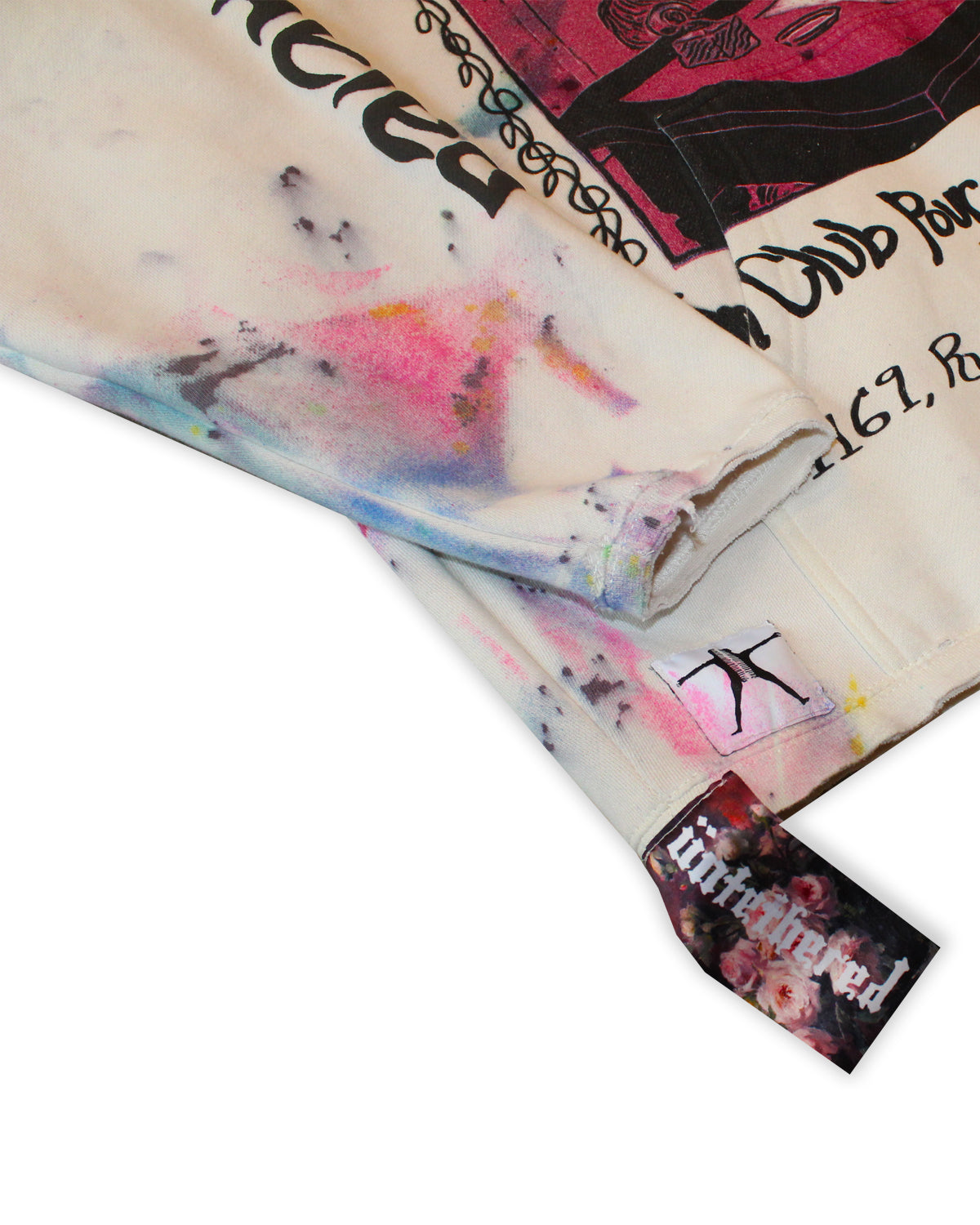"Club For The Depraved" 1/1 Heavyweight Hoodie (Large)