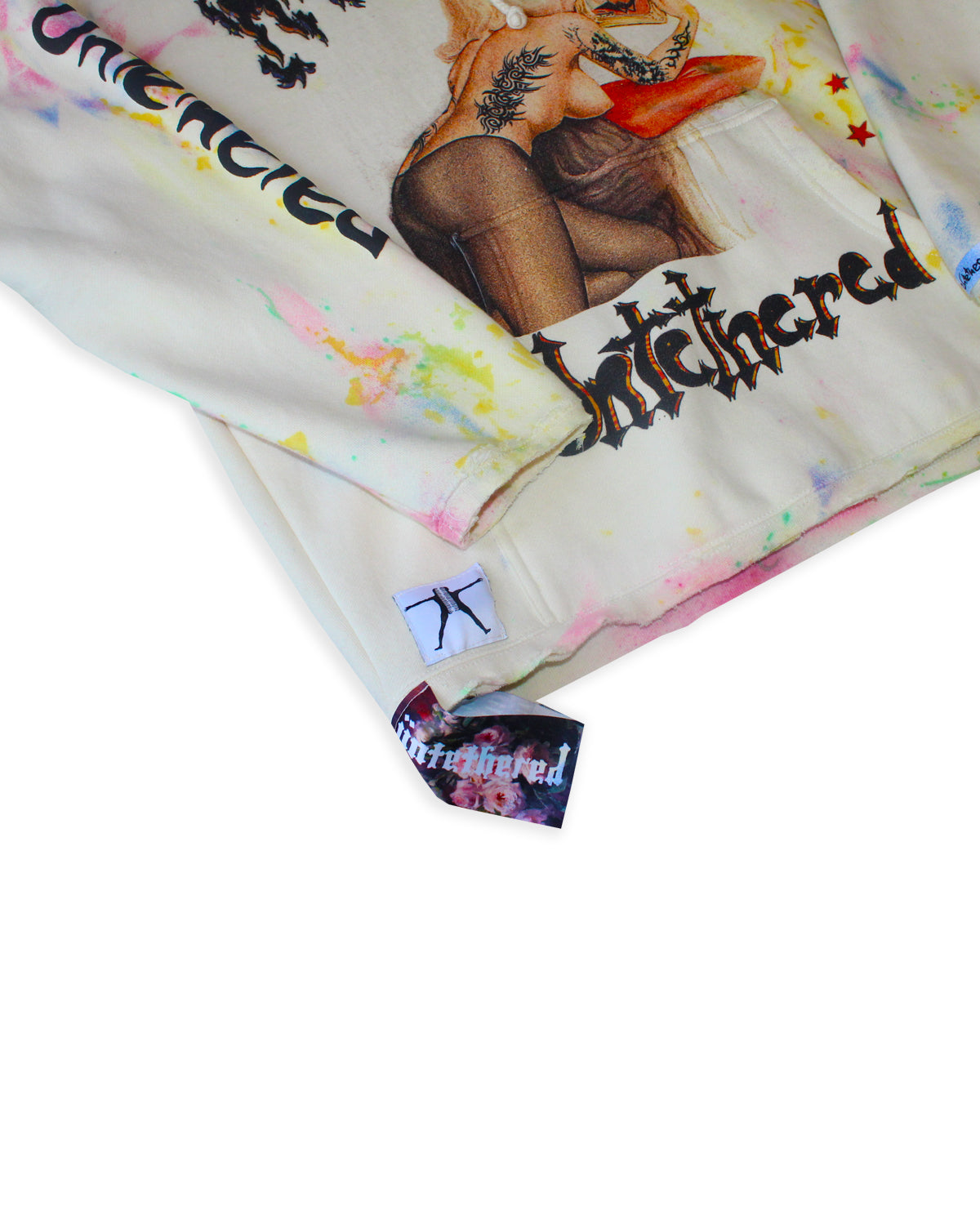 "Mirror Mirror" 1/1 Heavyweight Hoodie (Medium)