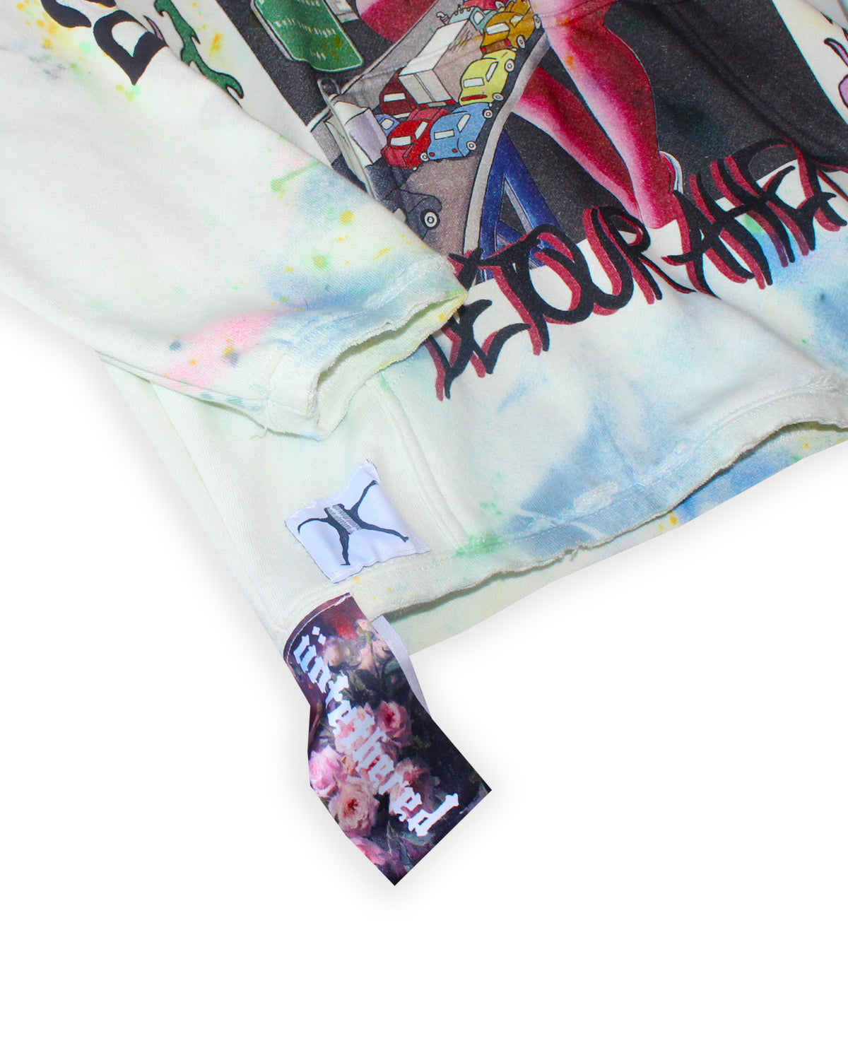 "Detour Ahead" 1/1 Heavyweight Hoodie (Medium)