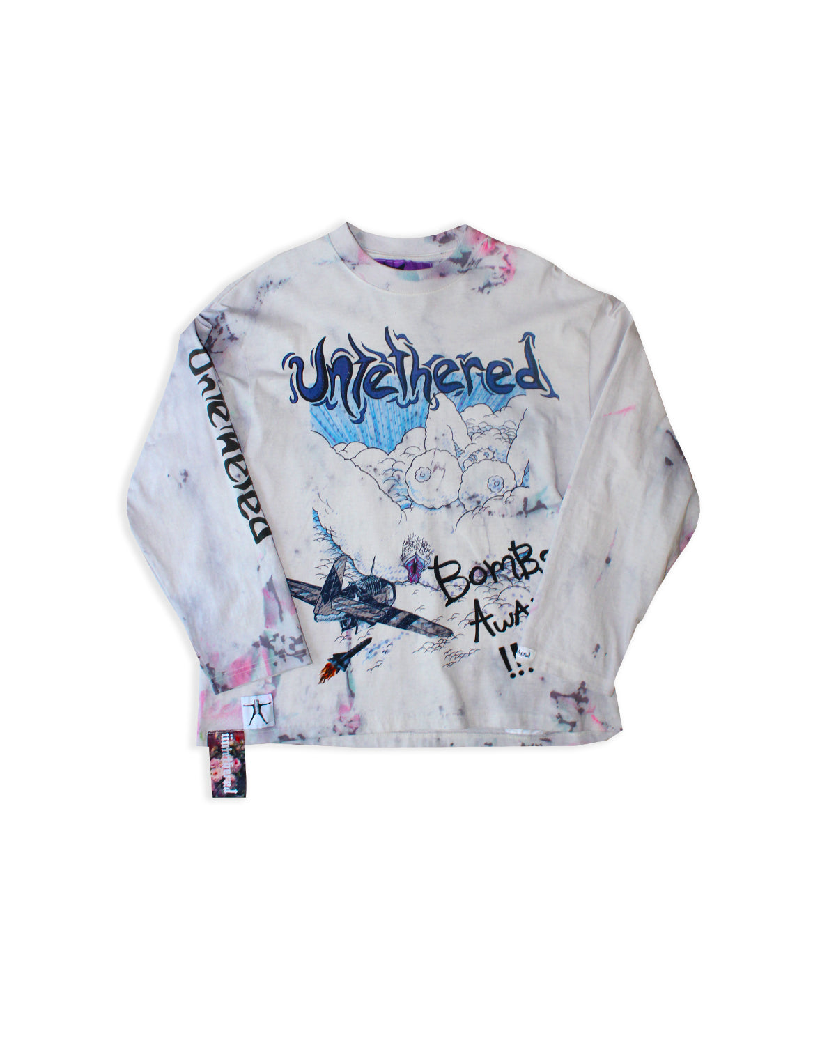 "Bombs Away" 1/1 Heavyweight Long Sleeve (Medium)
