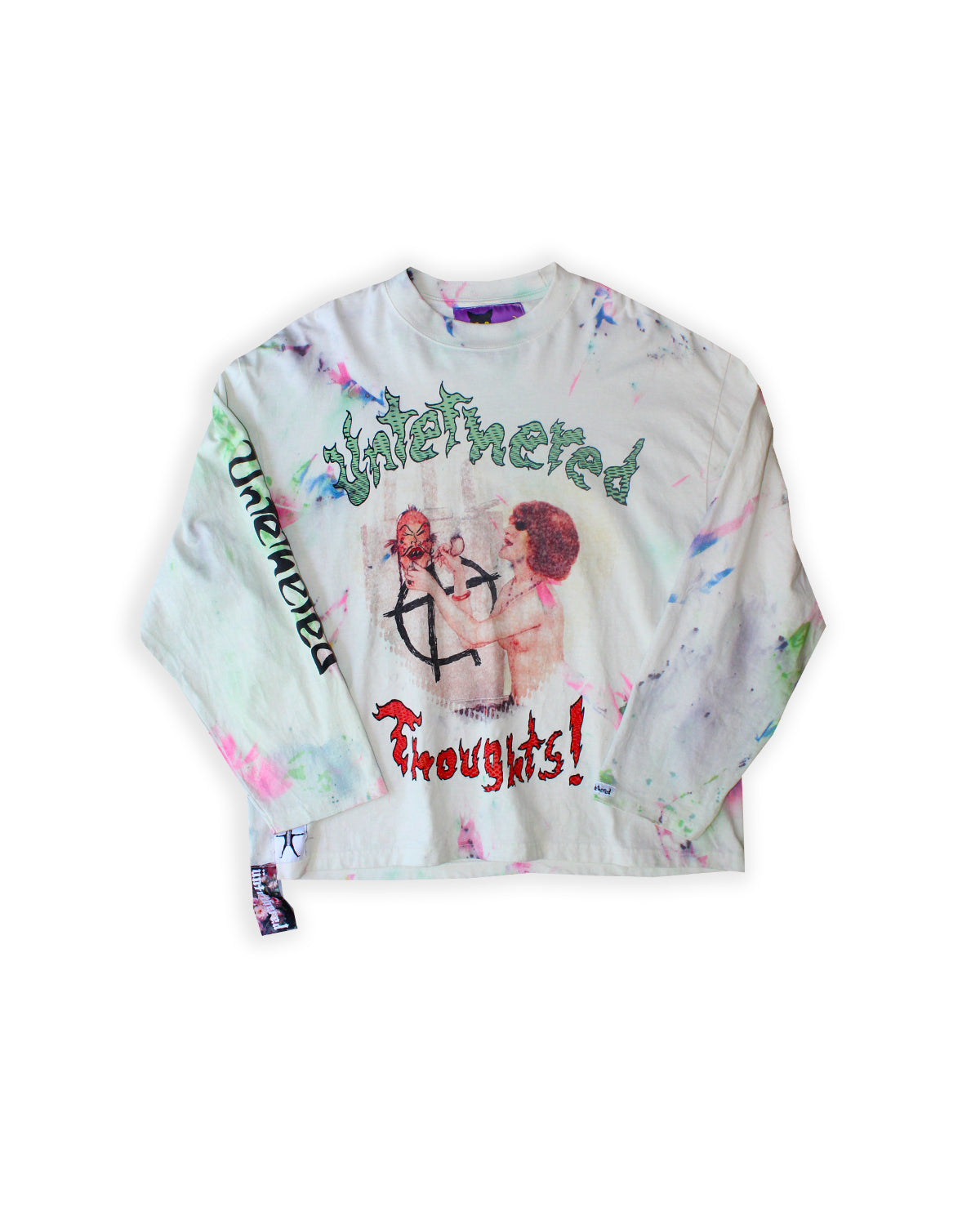 "Untethered Thoughts" 1/1 Heavyweight Long Sleeve (Large)