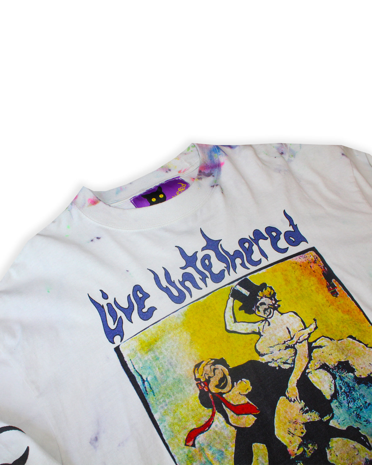 "Live Untethered, Die Untethered" 1/1 Heavyweight Long Sleeve (Large)